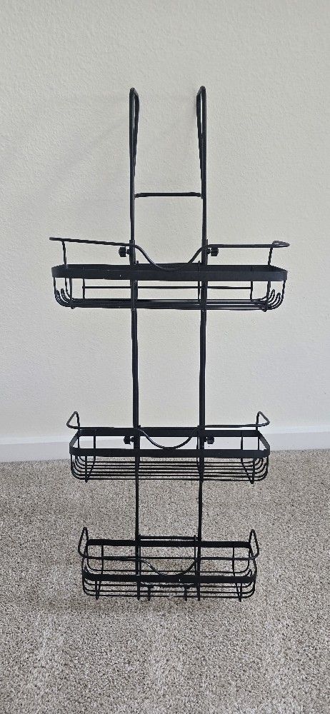 Over the Doors Shower Caddy - Hanging Bath Organizer over Door with Hooks