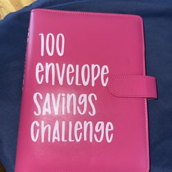 Envelope savings challenge binder