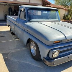 66 CHEVY C-10 SHORTBOX CONVERSION