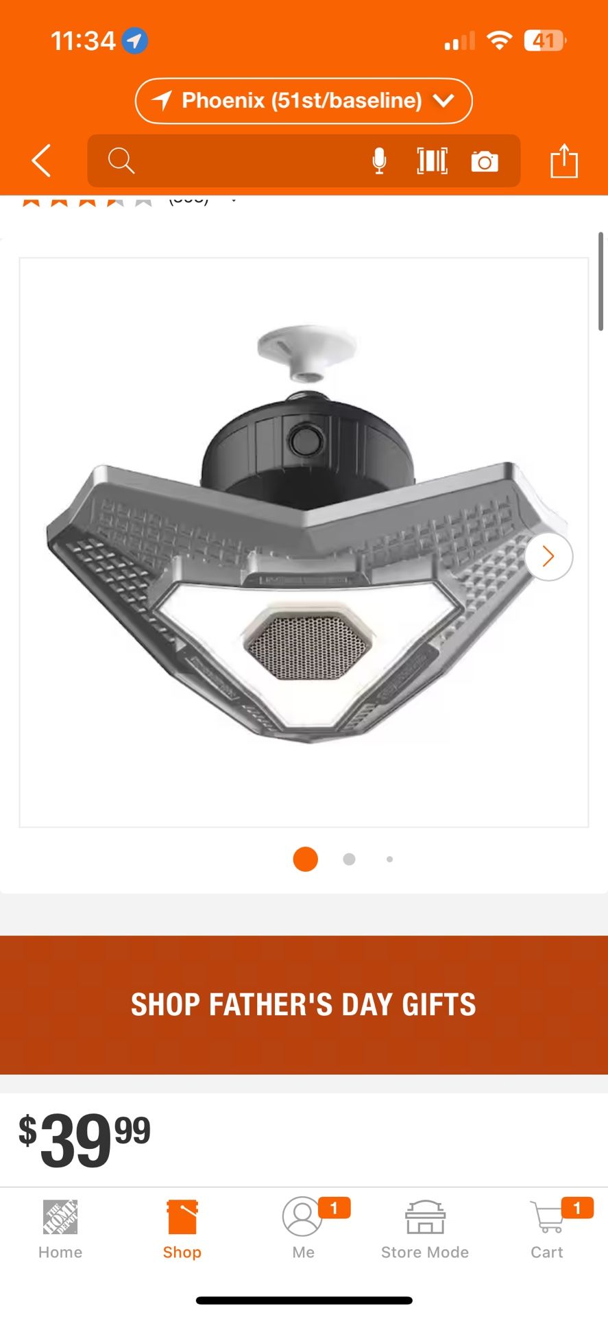 BEYOND BRIGHT 25-Watt LED Lamp Light Bulbs 6500K 3700-Lumens with Built-In Bluetooth Speaker