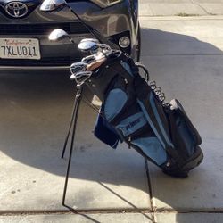 Prince Ladies Complete Golf Club Set Prince Drivers. Prince super light bag excellent condition.