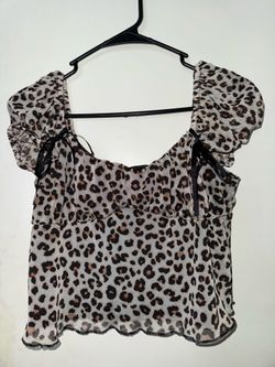 Cheetah top