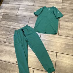 Womens Scrub Set Sz XS