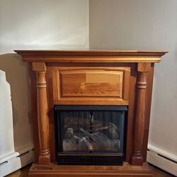 Vintage Electric Fireplace 