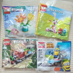 LEGO Friends and Creator Set - Yellow, Green, Blue 
