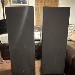 VINTAGE MITSUBISHI FLOOR SPEAKERS (pair)