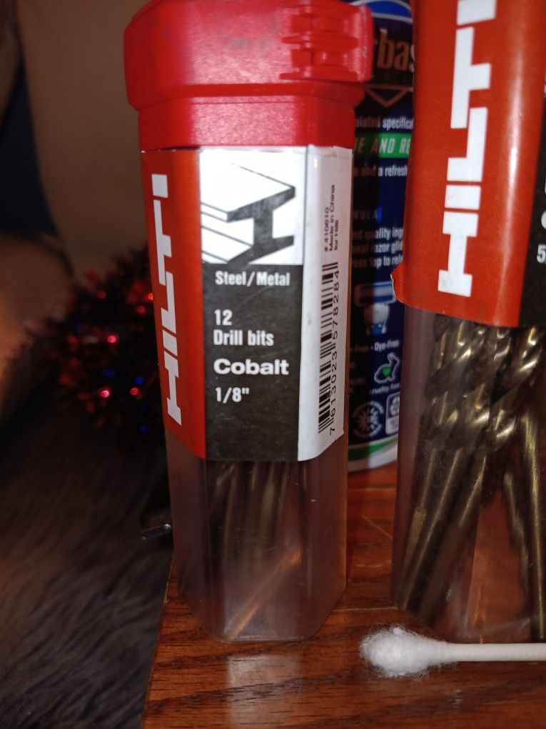 NEW HILTI 5% Cobalt Drill Bits