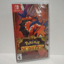 Pokemon Scarlet for Nintendo Switch - Brand New, Fully Sealed!