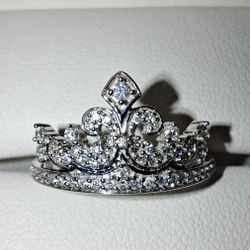Helzberg Diamond Sterling Silver Ring 1/4 Ct