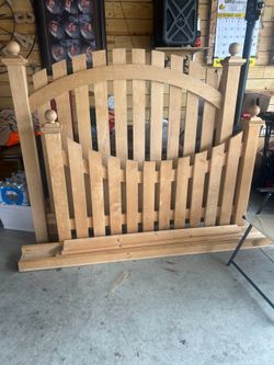 Queen Size Wood Bed Frame