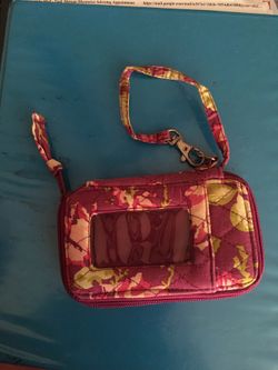 Pink wallet