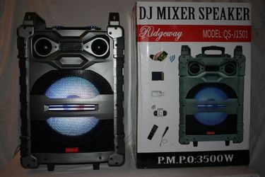 Bluetooth speaker SD card,slot USB port,FM radio,microphone included for karaoke(bosina)