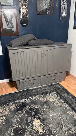 Murphy cabinet with mattress (new)