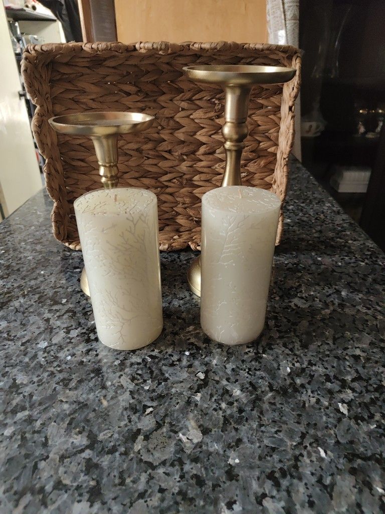 Candles And Candle Holders