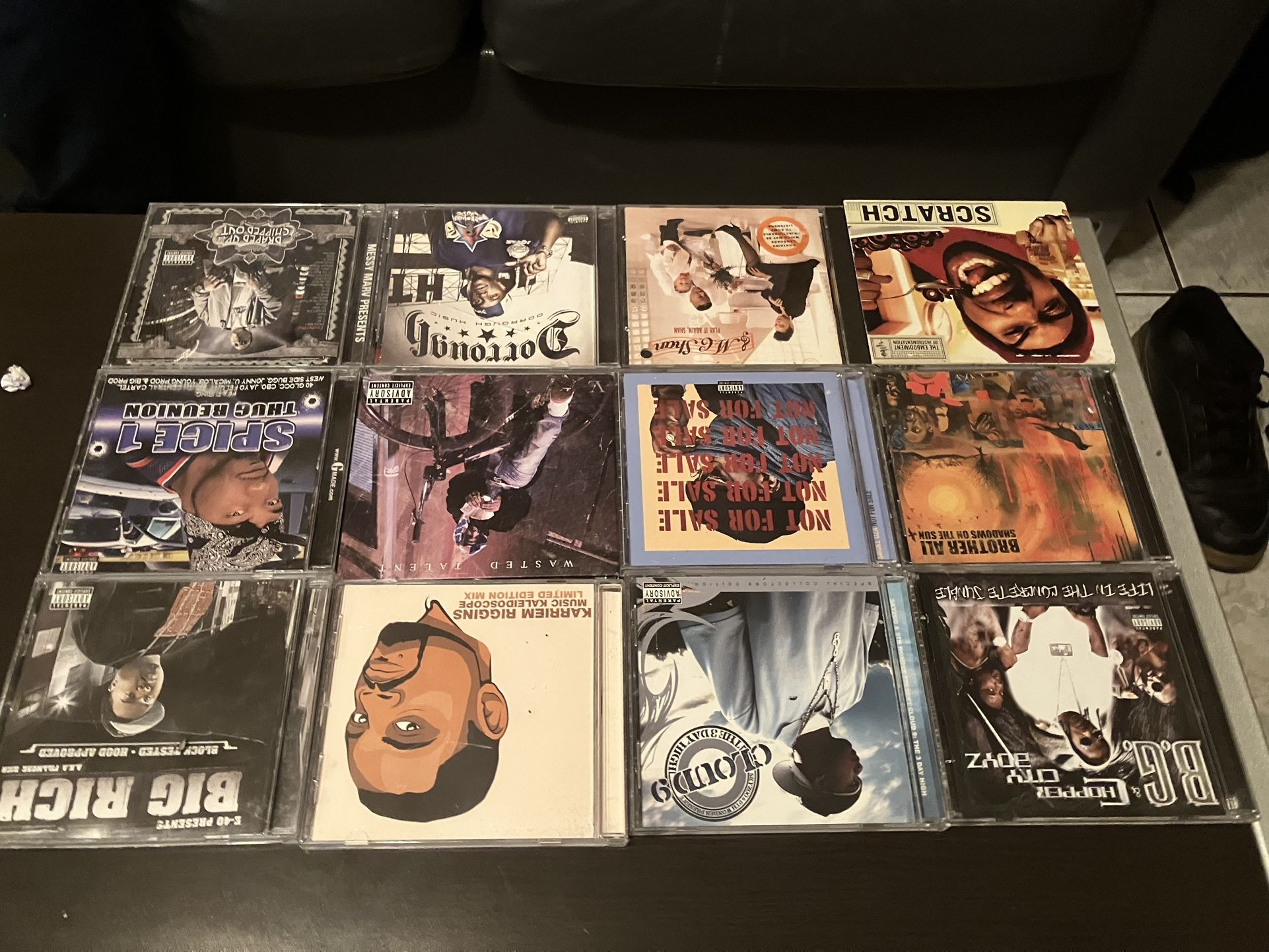 Lot Of Used Hip Hop CDs