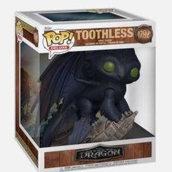 Funko Pop! How to Train your Dragon Deluxe Toothless #1792   6" Edition