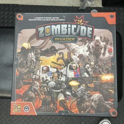 Incomplete Zombicide Invader CMON Board Game