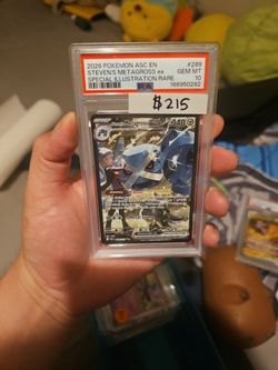 Pokemon PSA 10 Steven's Metagross ex Special Illustration Rare