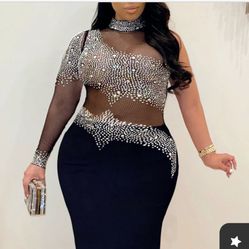 Plus Size Evening Dress