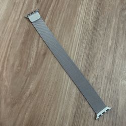 Silver Chainlink Apple Watch Band