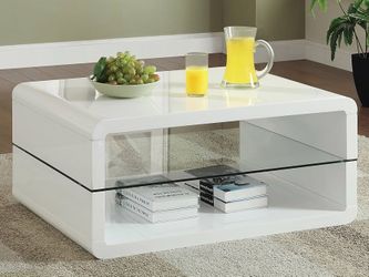 Mesa Centro Blanca / White Coffee Table