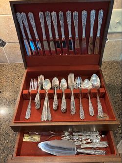 12 piece Westmoreland Sterling Silver