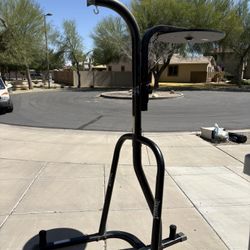 Dual Station Heavy And Speed Bag