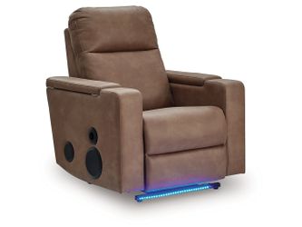 Lorrenton Caramel Glider PWR REC w/Audio System