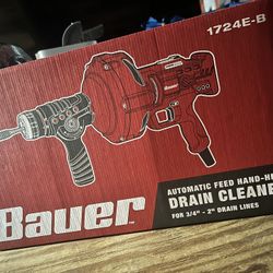 Bauer Drain Cleaner 