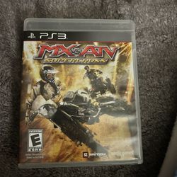 MX Vs. ATV Supercross PlayStation 3