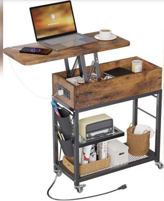 10/15#75 Lift Top End Table 