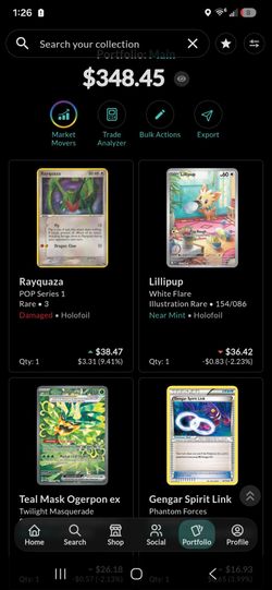 Pokémon cards