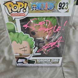 One Piece Signed Pop Rornda Zoro