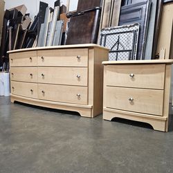 Dresser and night stand