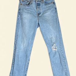 Levi's Women's Premium Wedgie Straight Jeans, Blue Size 26