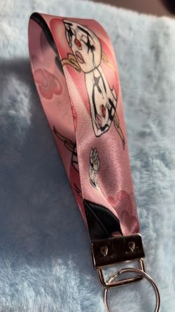Smile now, cry later custom keychain