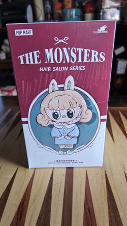 Born Rebel) POP MART THE MONSTERS Hair Salon Series Vinyl Plush Pendant Blind Box