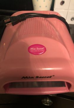 mia secret nail lamp ......... lampara para uñas