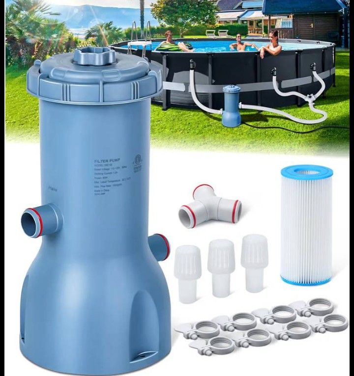 ABOVE GROUND POOL FILTER PUMP