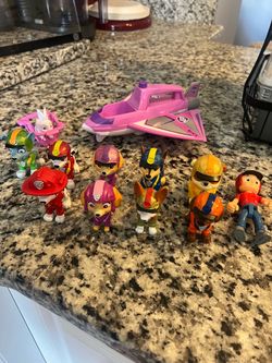 PAW Patrol Figures and Vehicle Lot