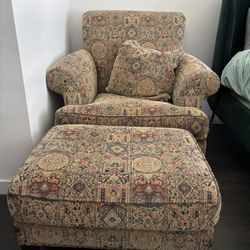 Chair + Ottoman