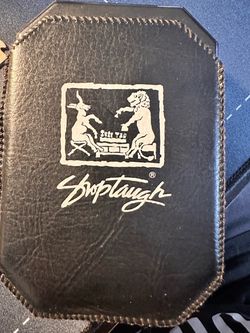 Sportaugh Black Leather Card Case