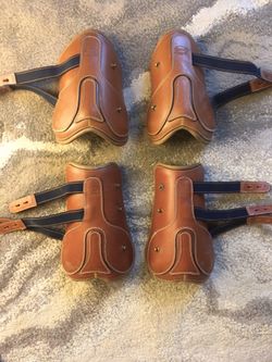 Beval open front boots (size 3)