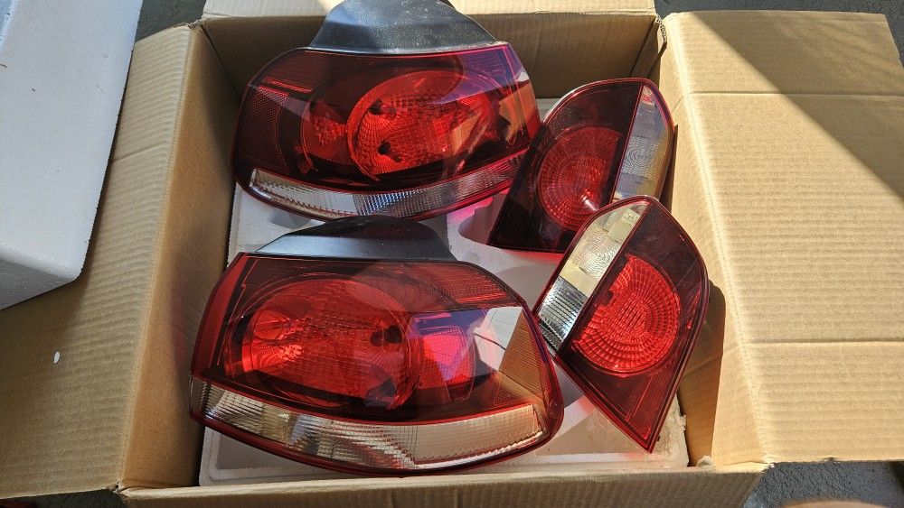VW MK6 GTI OEM TAIL LIGHTS
