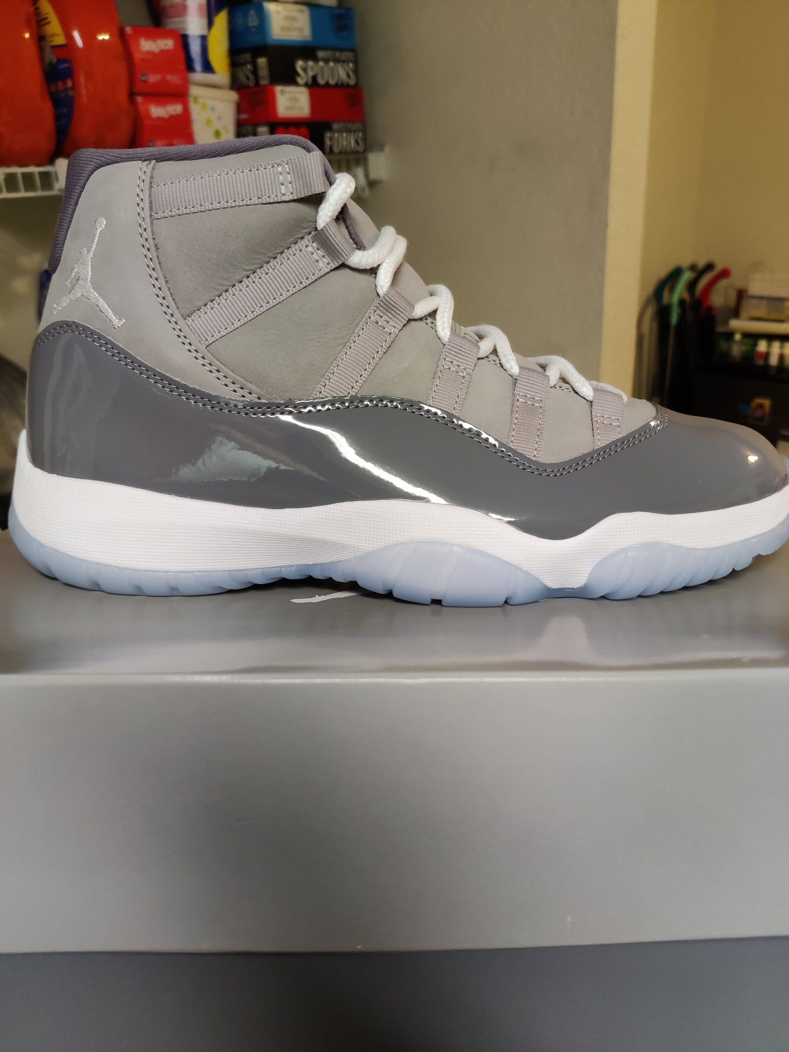 Cool Grey 11s Jordan Size 4.5y 6Women
