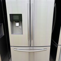 SAMSUNG REFRIGERATOR STAINLESS STEEL 