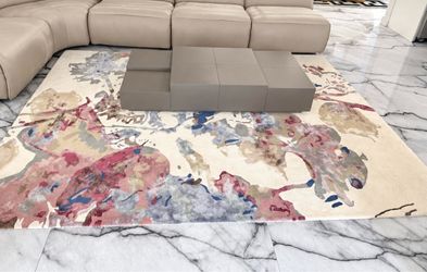 Feizy Dafney Wool & Viscose Area Rug – 8’ × 10’