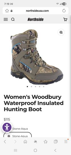 Woman's Woodbury Camo Hiking Boots New In Box Size 8.5 