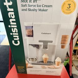 Cuisinart Soft Serve Ice Cream & Slushy Maker, 1 1/2-qt
