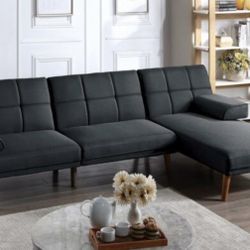 Futon Sofa + Chaise
